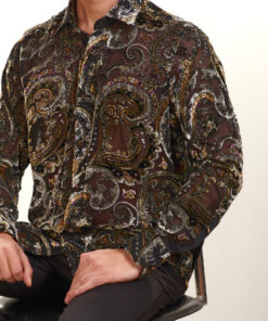 High End Imprinted Velvet Ventilating Shirts