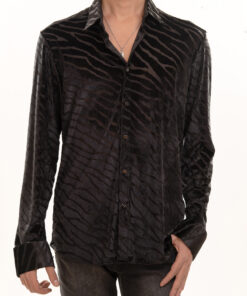 High End Velvet Shirt- Billionaire