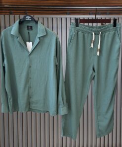 Green Elastane Ensemble