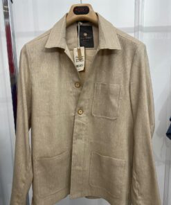 Cotton Linen Twin Pocket Jacket