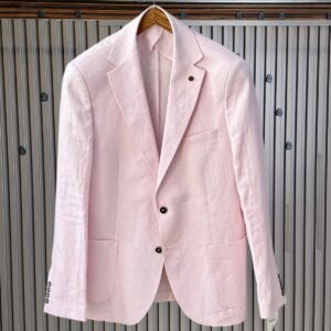 Men's Slim Fit Linen-Blend Blazer