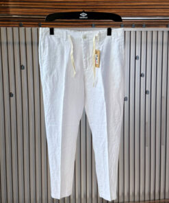 The New Capri Linen Pant-White