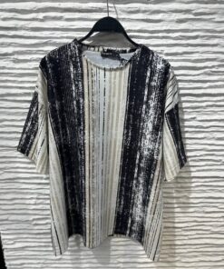 Oversized black Tainted T-shirts