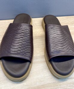 Men's Genuine Leather Slide