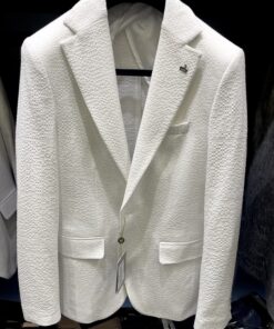 Deluxe Lycra Blazer- White
