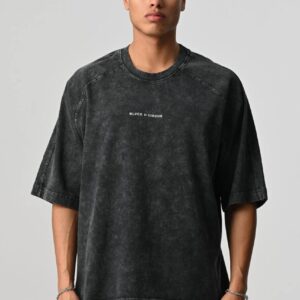 TAINTED TEXT T-SHIRT- BLACK