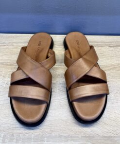Men's Genuine Leather Slide