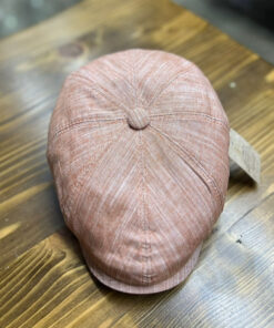 Binder's Pink Cap-Newsboy Cap