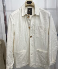 Cotton Linen Twin Pocket Jacket