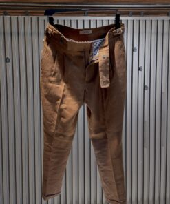 Adjustable Waist Linen Pant