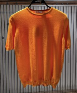 Yellow Round Neck Sweatshirt