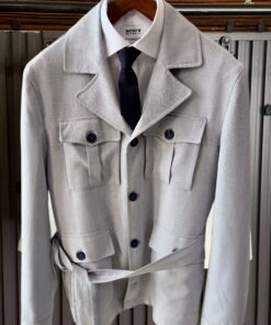 Italian Belt High End Safari Jacket