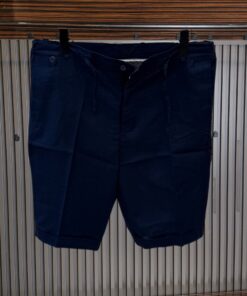 Smart Linen Shorts- NAVY