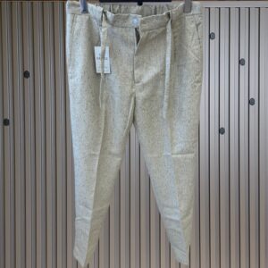 Elegant Vintage Linen Pants