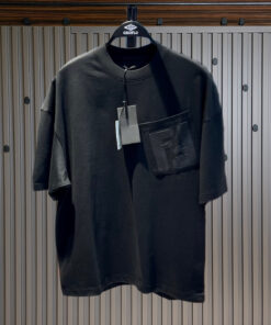 Black Embroidery Iconic Logo T-Shirts