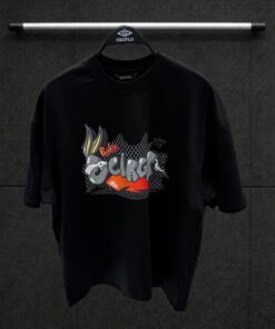 Black Embroidery T-Shirts