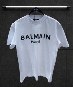 White Embedded Logo T-Shirts. OVERSIZE. BM