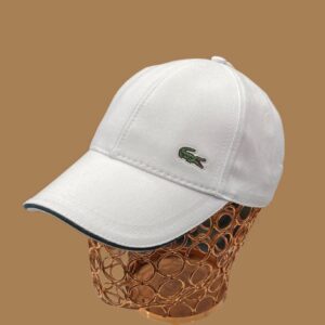 Lacoste White Classic Cap