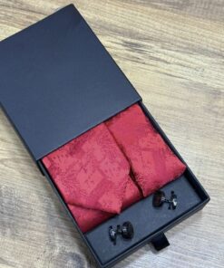 Basic Red Vintage Tie | 3 in ONE