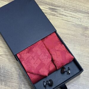 Basic Red Vintage Tie | 3 in ONE