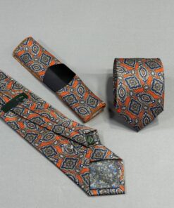 Boho | Orang Pattern Tie | 8 cm