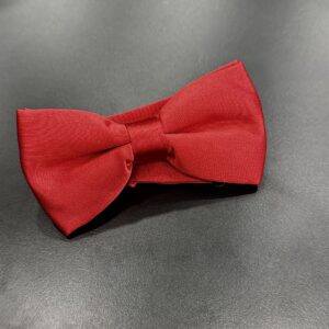 Red Basic Pre-Tied Bow Tie