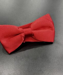 Red Basic Pre-Tied Bow Tie