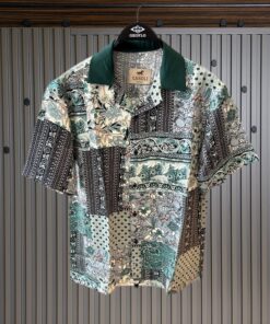 HAWAIIAN SHIRT-  FLOWERING IMPRINTS