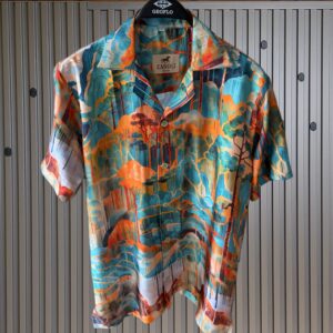 HAWAIIAN SHIRT- FLOWERING IMPRINTS