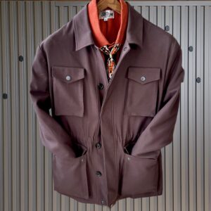 Coffee Brown High End Safari Jacket
