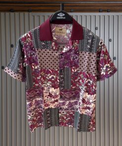 HAWAIIAN SHIRT-  FLOWERING IMPRINTS