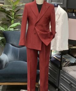 Tailored Double Breasted Italian Suit
