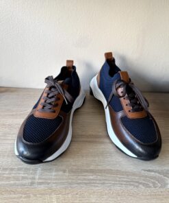 Navy Men's Tech Knit Sneakers