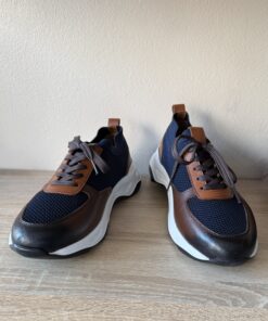 Navy Men's Tech Knit Sneakers