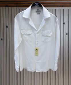 Double Pocket Linen Shirts | White