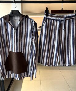 Vintage Hoodie Tradi Linen Ensembles | Short