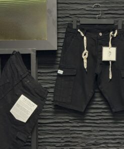 Short Comfort Cargo Pant | BLACK