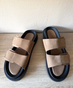 Adjustable straps Sandal Slide | Beige