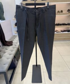 Classic Lace Waist Grey Pants
