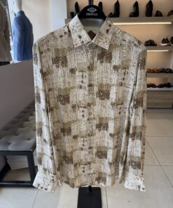 High End Cream W Tainted Shirt- Billionaire