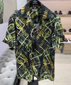 HAWAIIAN SHIRT- Mixed Green
