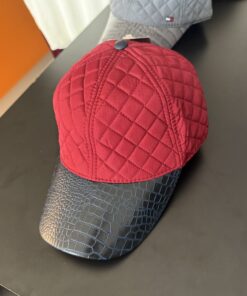 Red Croco Face Cap