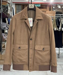 Elite Patch Pocket Suede Jacket | BROWN